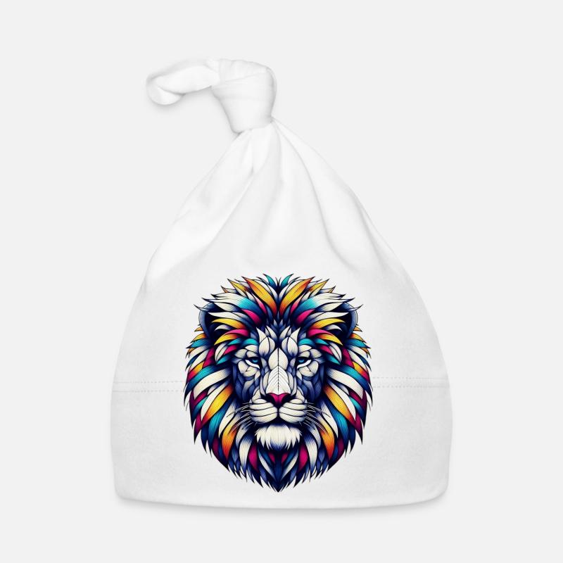 Lion Organic Baby Cap