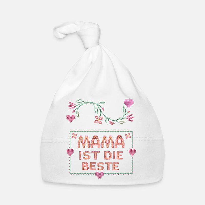 Mom is the best Organic Baby Cap