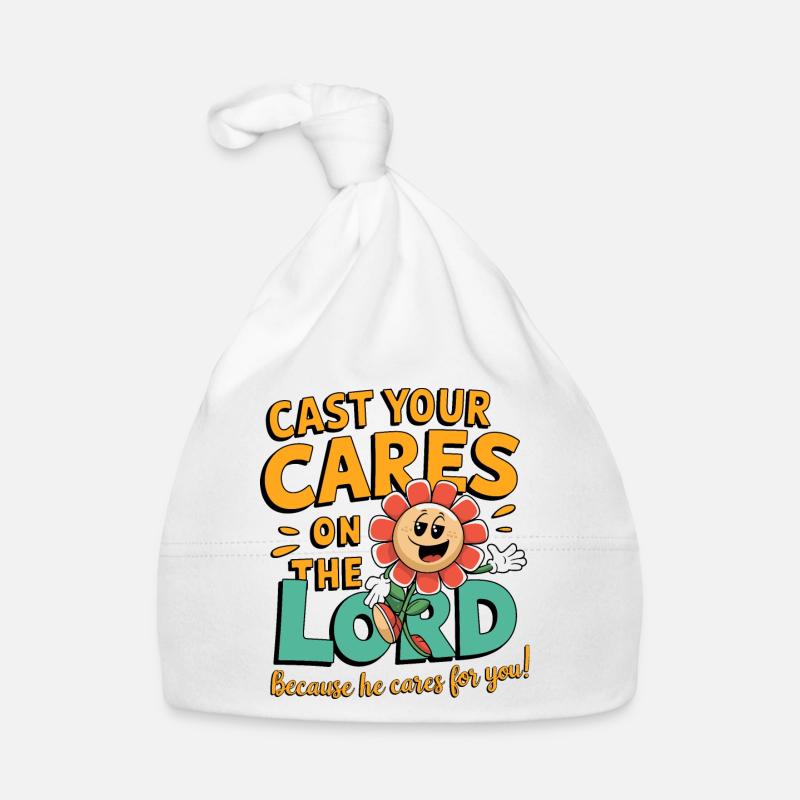 Werft eure Sorgen auf den Herrn Baby Bio-Mütze