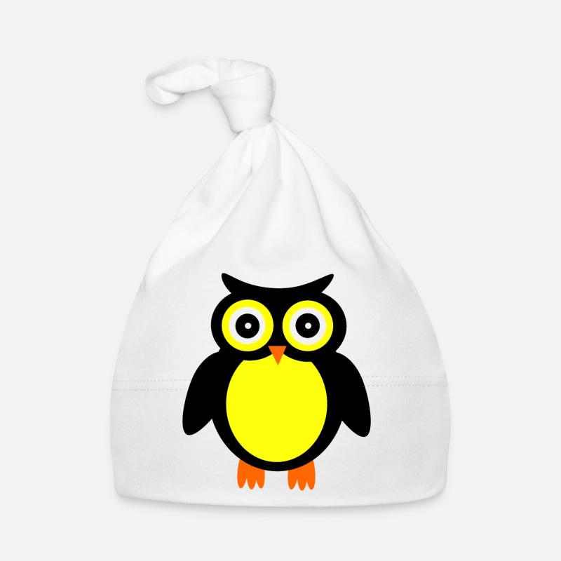 Eule Baby Bio-Mütze
