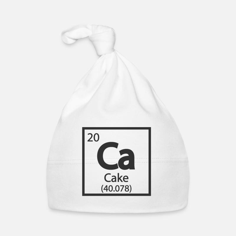 Cake Element Periodensystem Baby Bio-Mütze