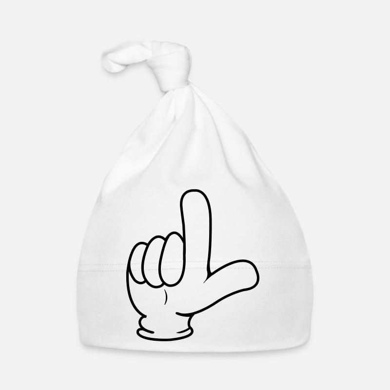 Zeigefinger Baby Bio-Mütze