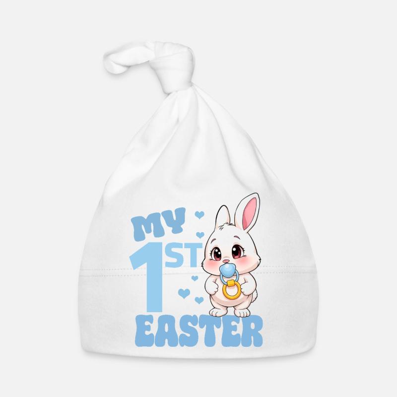 Mon premier bébé de Pâques Bonnet bio Bébé