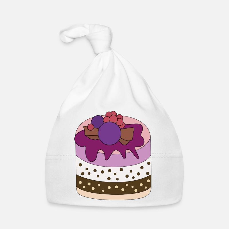 Tarte - Bonnet bio Bébé - blanc