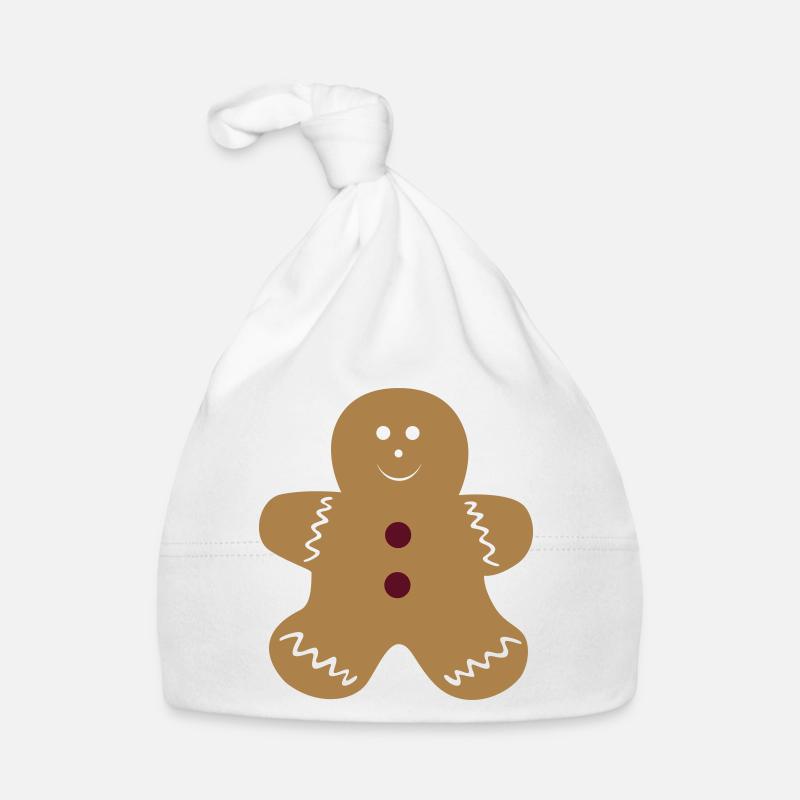 Platzchen Mann Baby Bio-Mütze