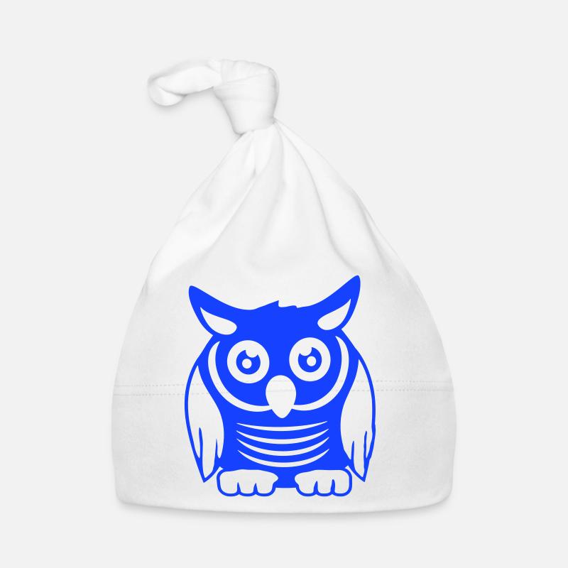 Owl Bird Eagle Owl Night Bird Barn Owl Owl Comic Organic Baby Cap