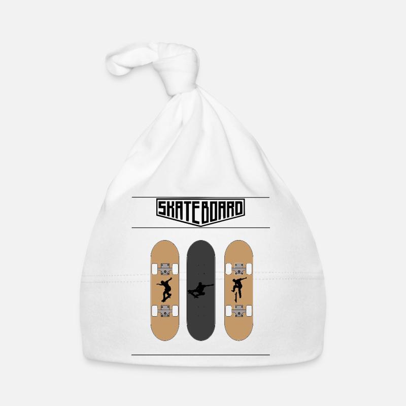 Skateboard Bonnet bio Bébé