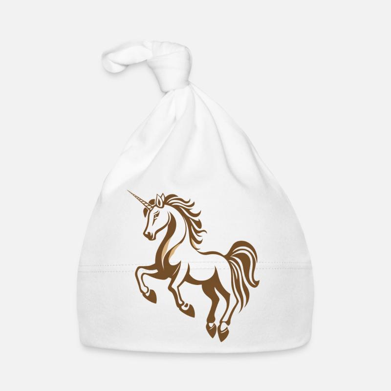 Licorne Bonnet bio Bébé