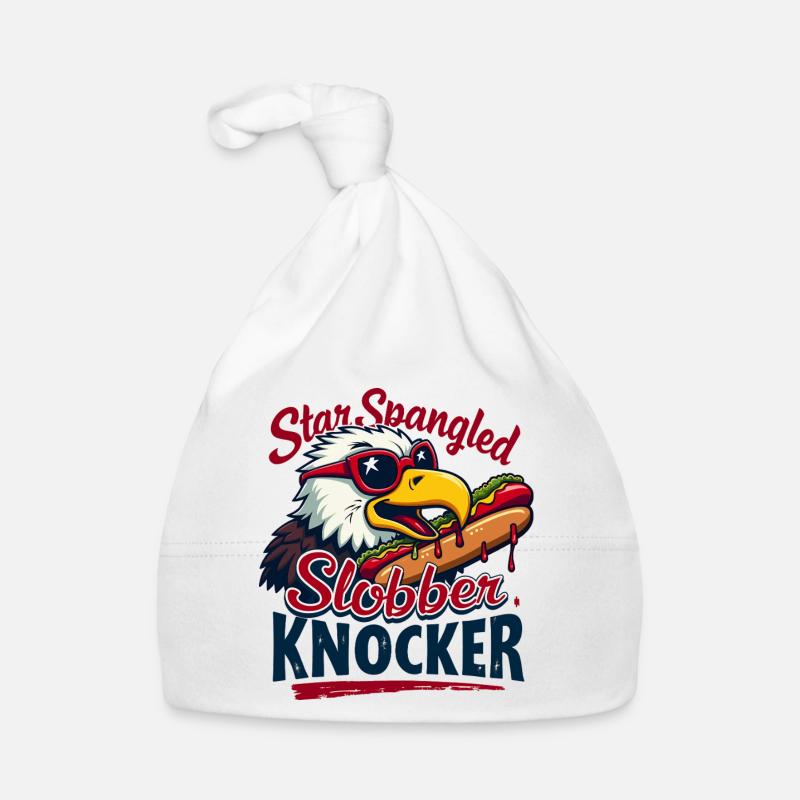 Star Spangled Slobber Knocker Baby Bio-Mütze