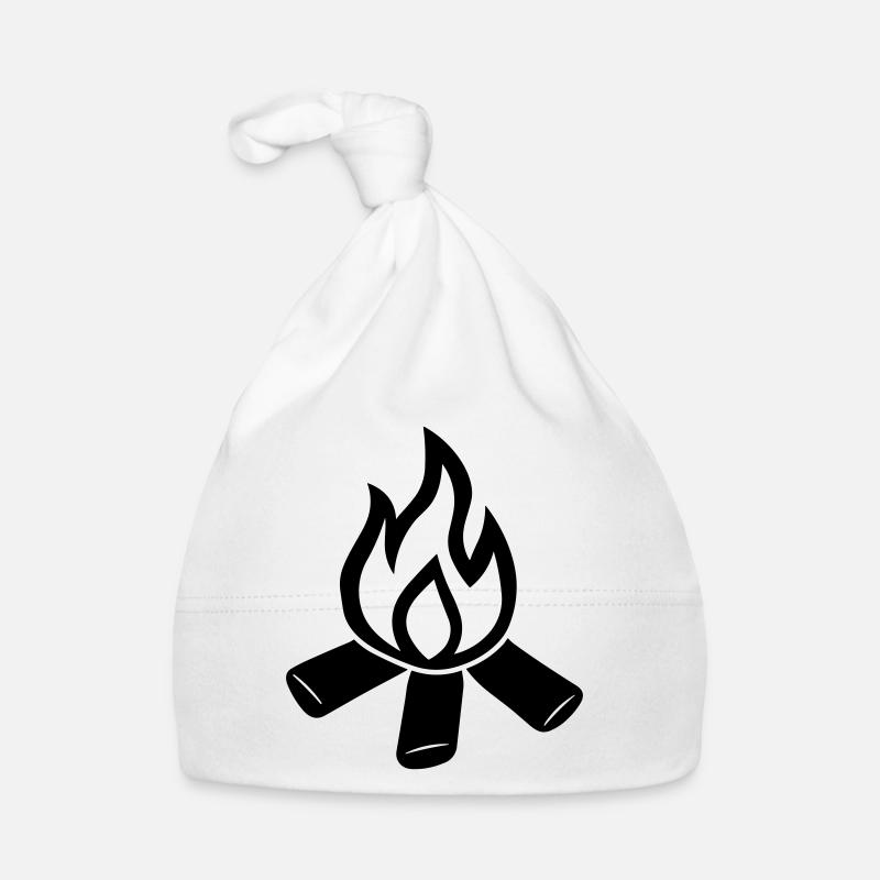 Lagerfeuer Baby Bio-Mütze