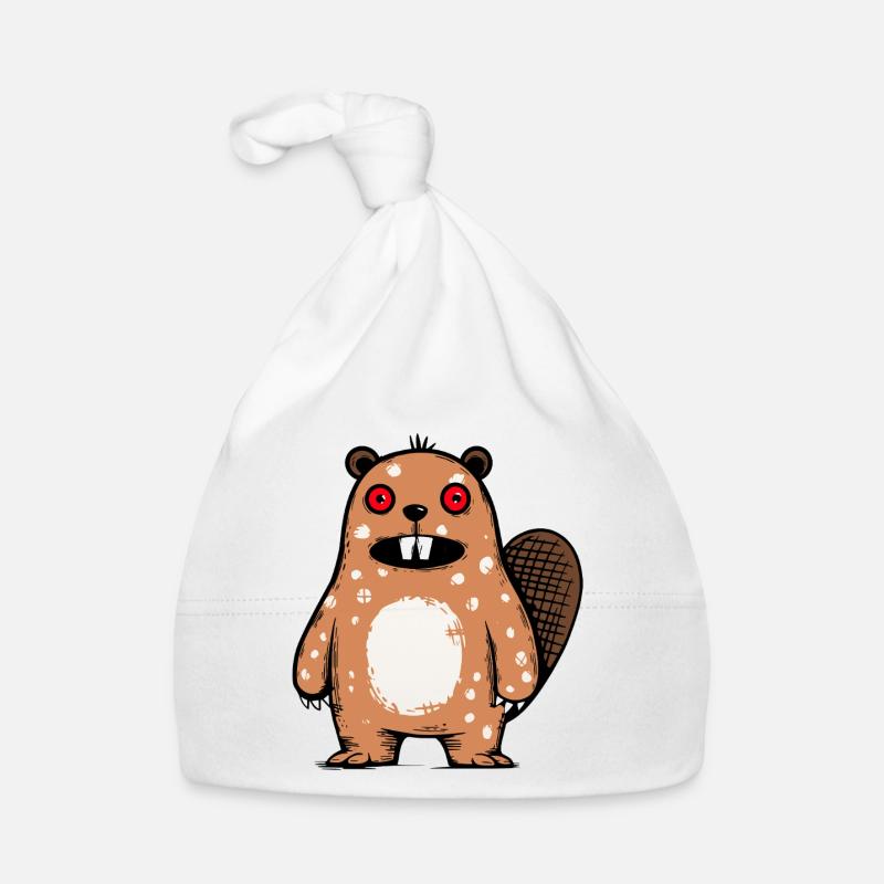 Beaver Organic Baby Cap
