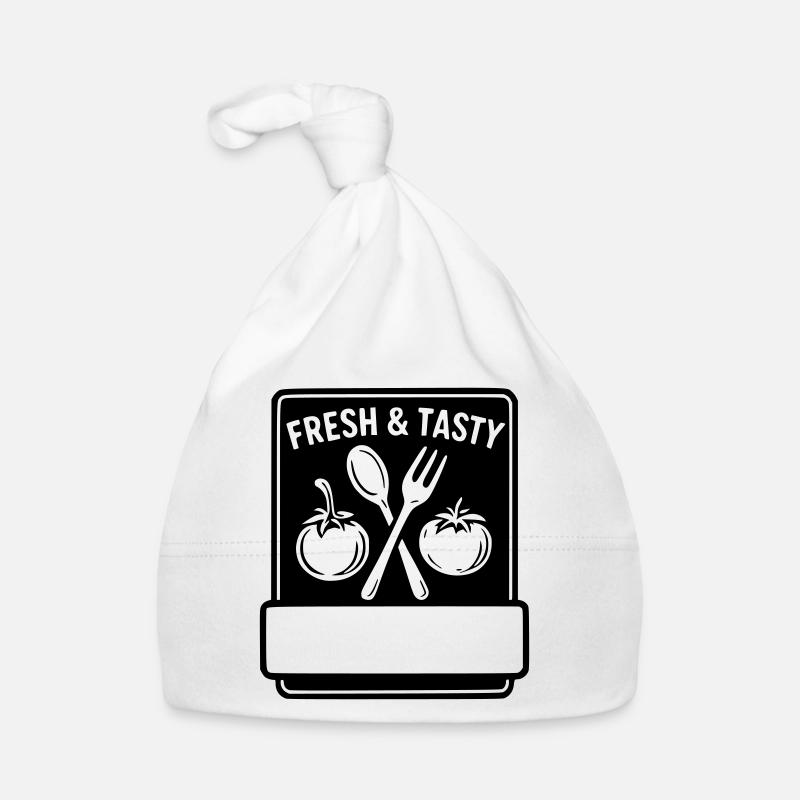 Fresco e gustoso - COGNOME NOME Cappellino ecologico per neonato