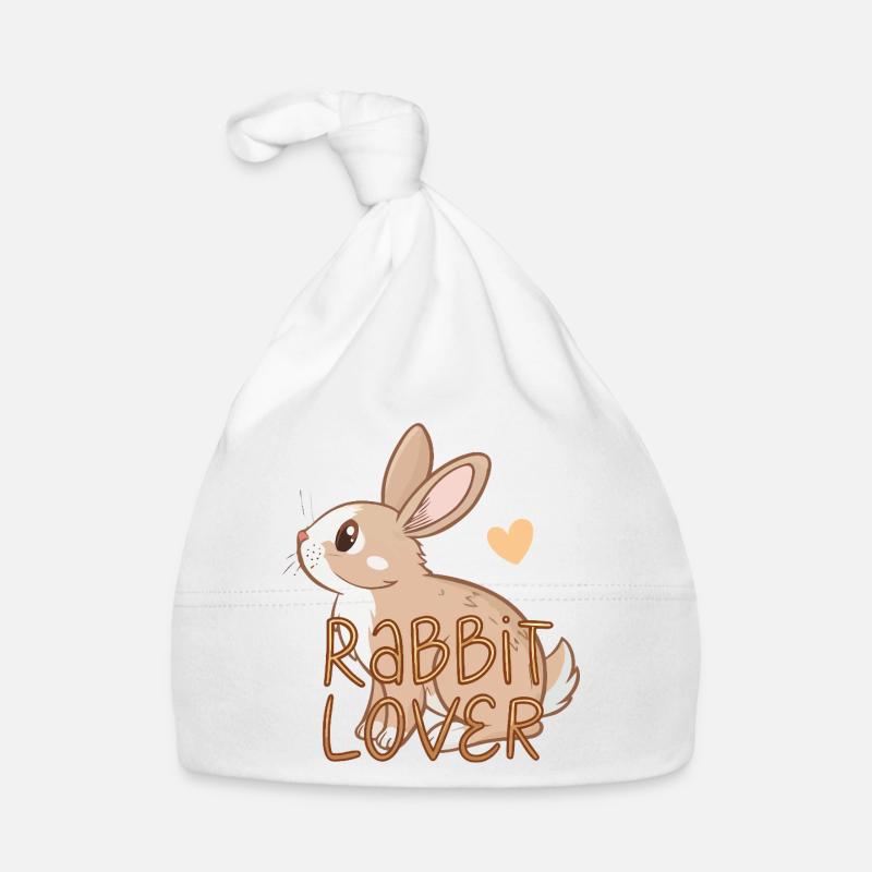 Rabbit lovers Organic Baby Cap