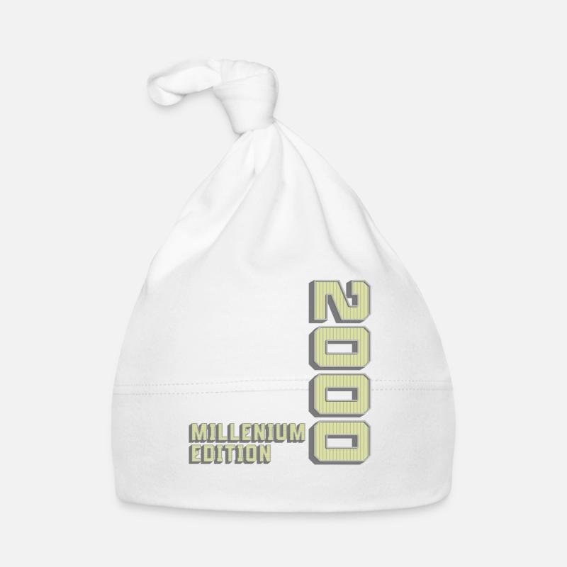 Millenium Edition, Geburtstagsgeschenk 2000er Baby Bio-Mütze