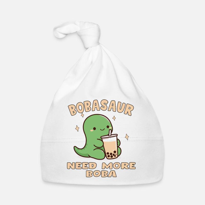 BOBA SAUR Mignon Baby Bio-Mütze