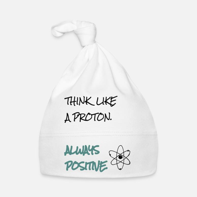 Positivité abstraite du design motivationnel Bonnet bio Bébé