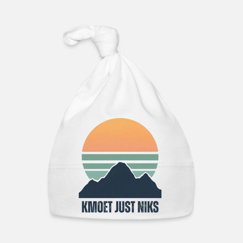 Kmoet just nothing, Antwerp dialect Shirts Organic Baby Cap