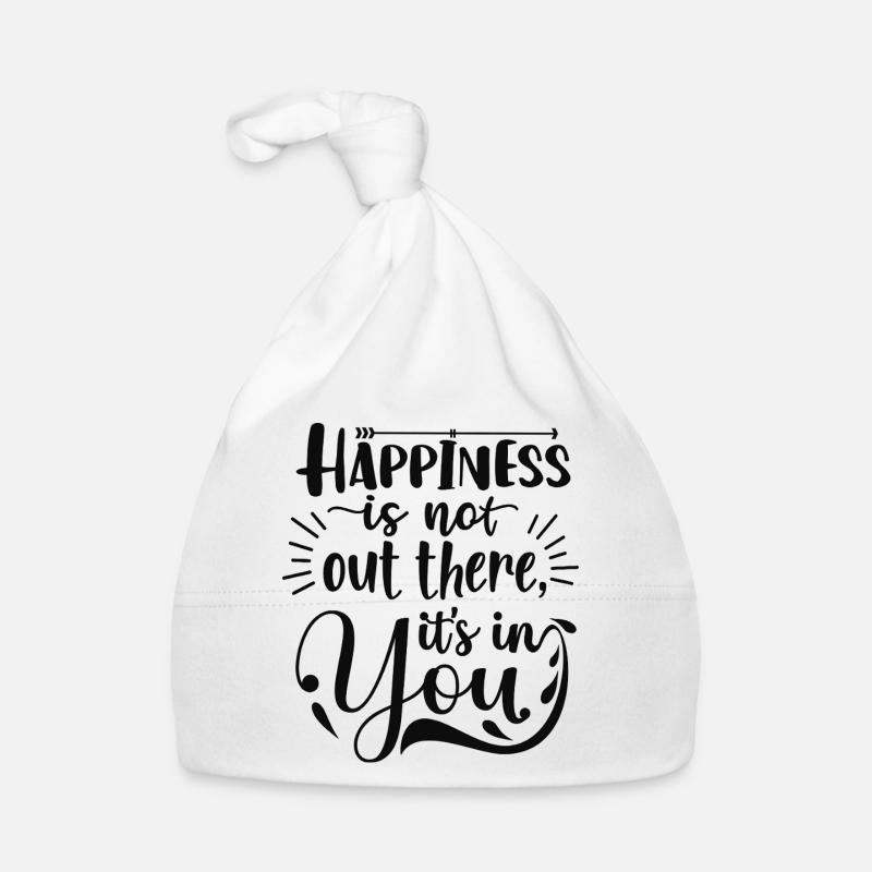 Glück in dir Baby Bio-Mütze