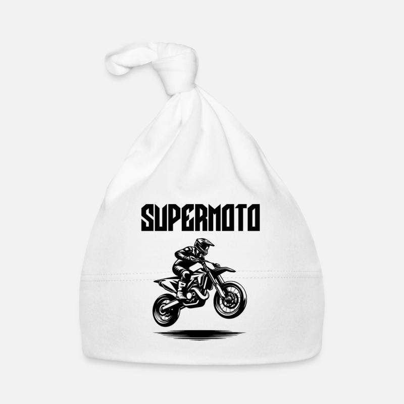 Conception Supermotard Bonnet bio Bébé