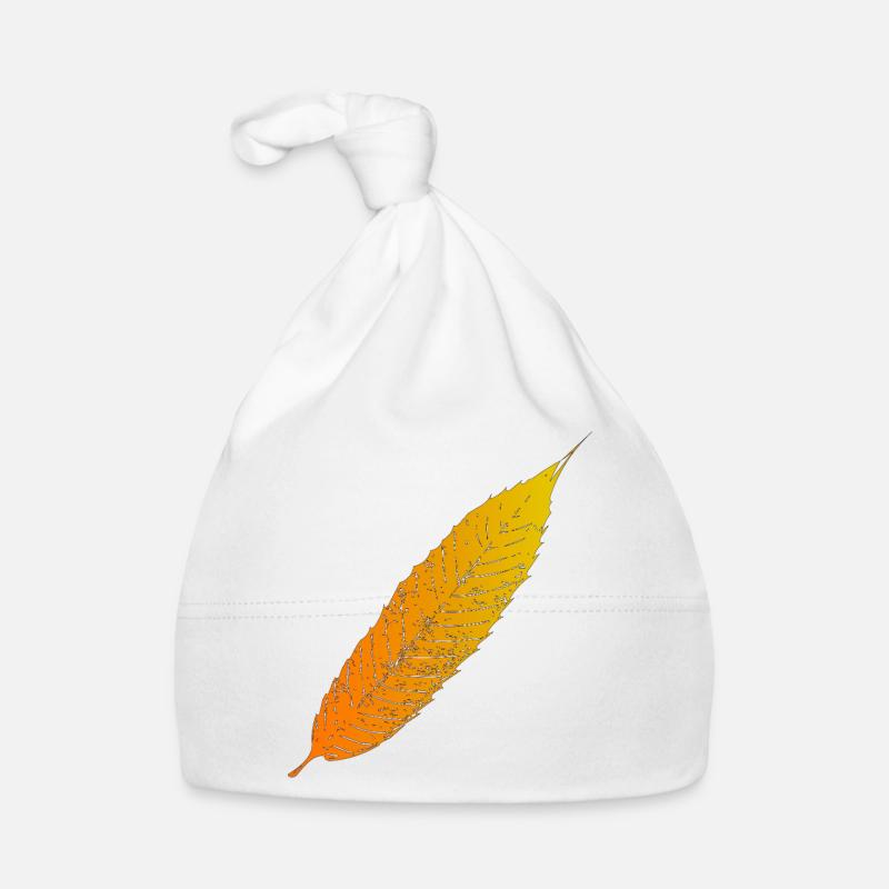 Autumn Leaf Gradient Organic Baby Cap