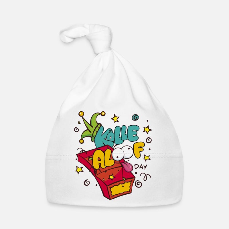 Kölle Alaaf Dessin animé Carnaval Bonnet bio Bébé