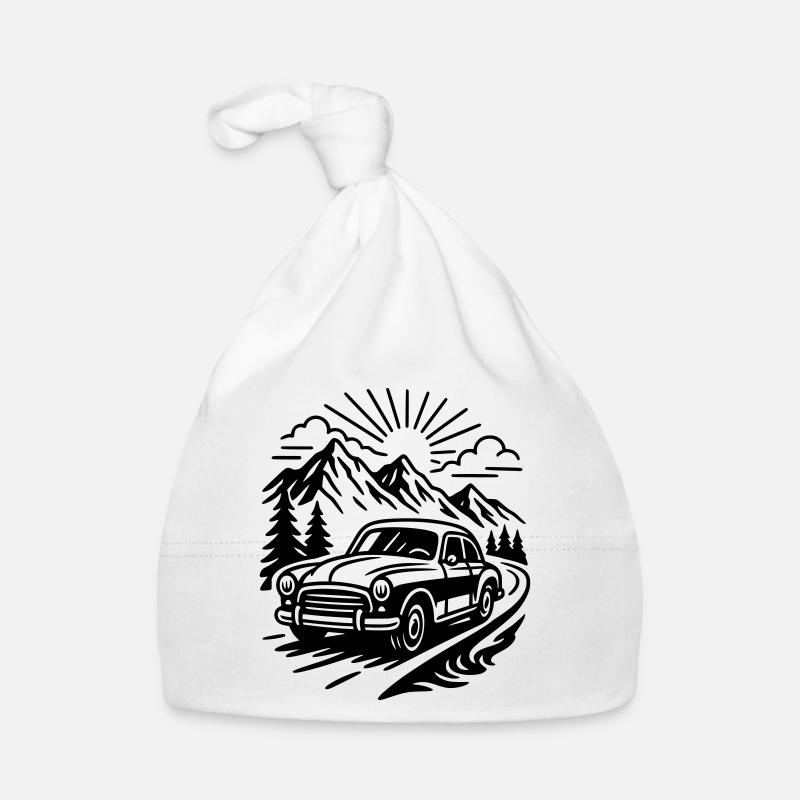 Oldtimer Baby Bio-Mütze