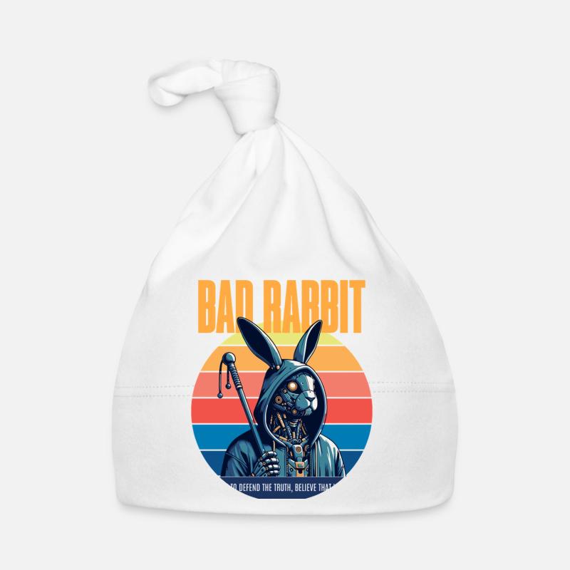 Bad Rabbit Baby Bio-Mütze