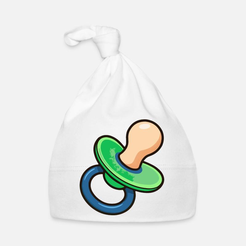 Pacifier Cartoon Organic Baby Cap