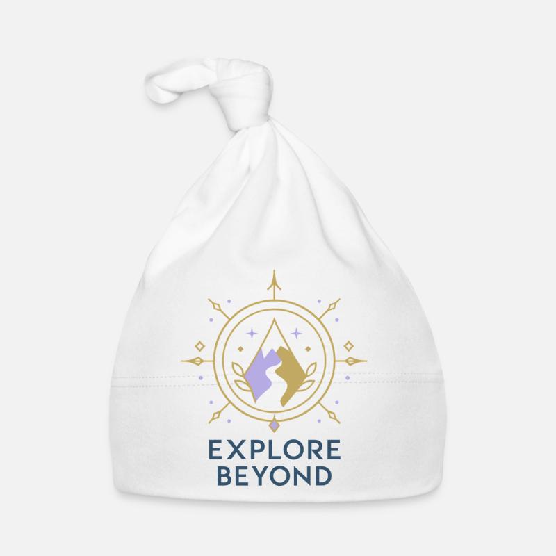 Explore Beyond Kompass Baby Bio-Mütze