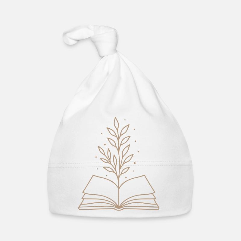Art botanique Magic Book Bonnet bio Bébé