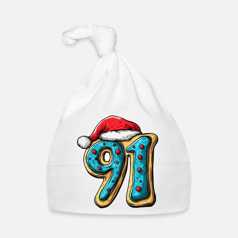 91 Numéro Cookie Noël Bonnet bio Bébé