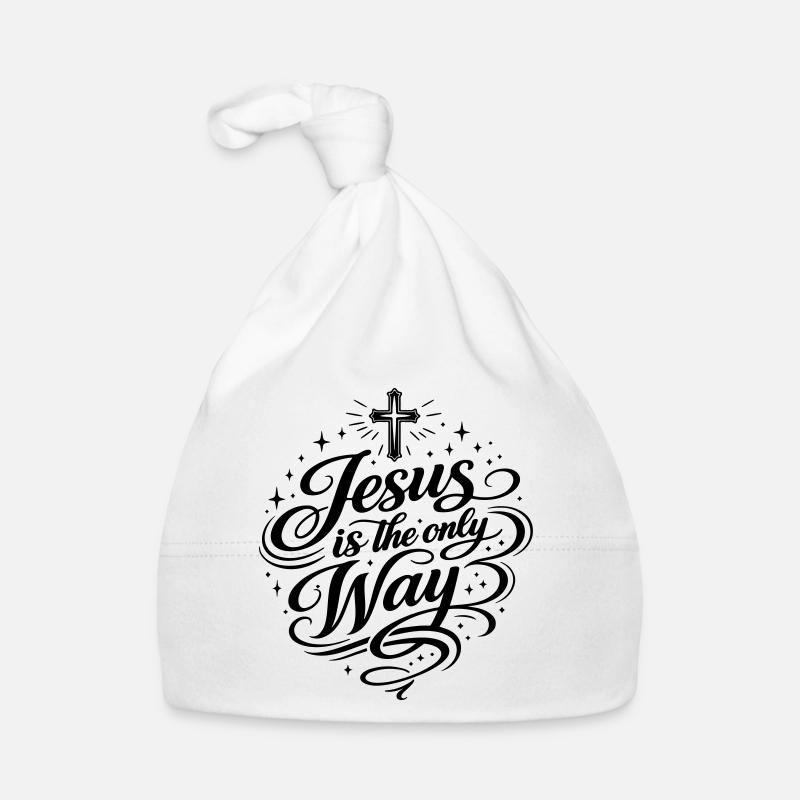 Jesus is the only way Organic Baby Cap