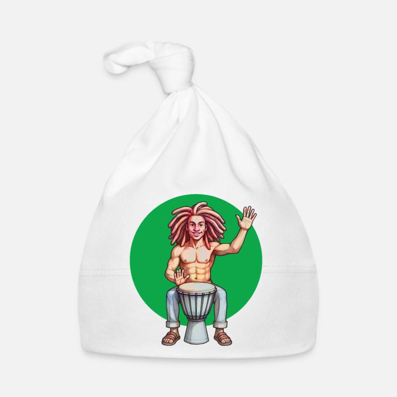 DJEMBE – Ton & Bild Baby Bio-Mütze