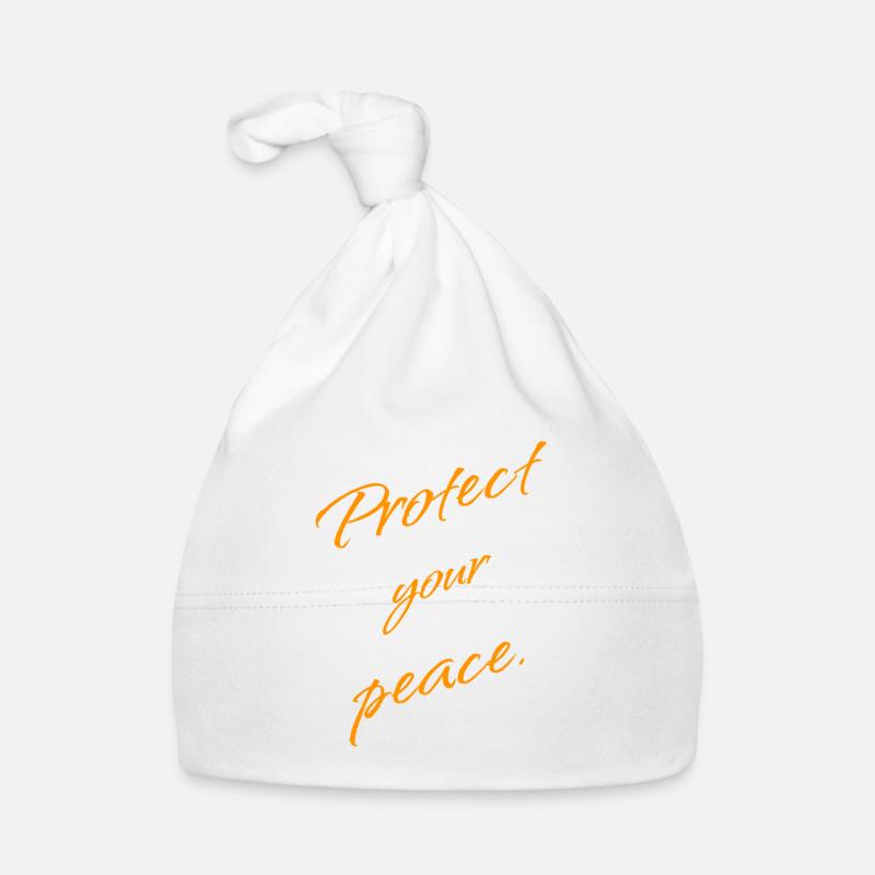 Protect Your Peace – Keep Moving Forward Baby Bio-Mütze