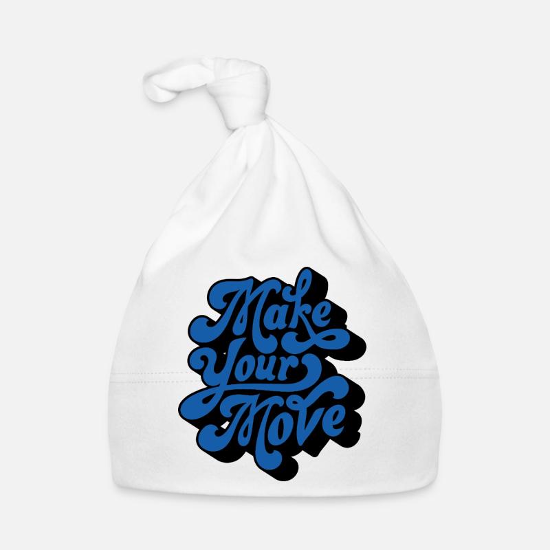 Mach deinen Schritt – im Retro-Stil Baby Bio-Mütze