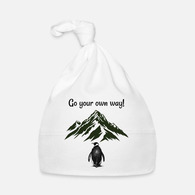 Go your own way! Baby Bio-Mütze