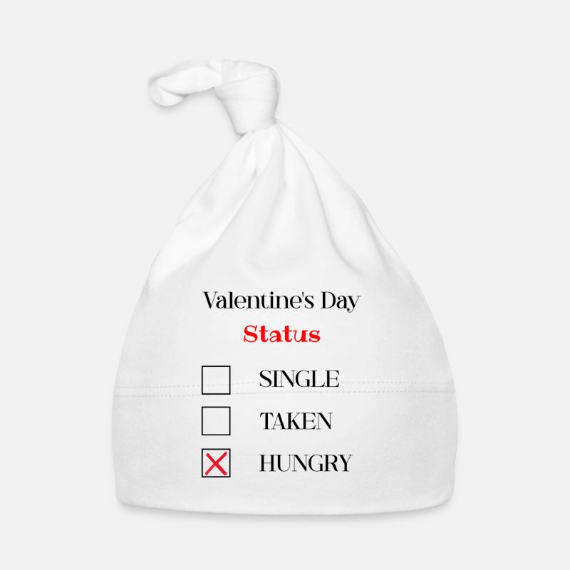 Saint-Valentin drôle Bonnet bio Bébé