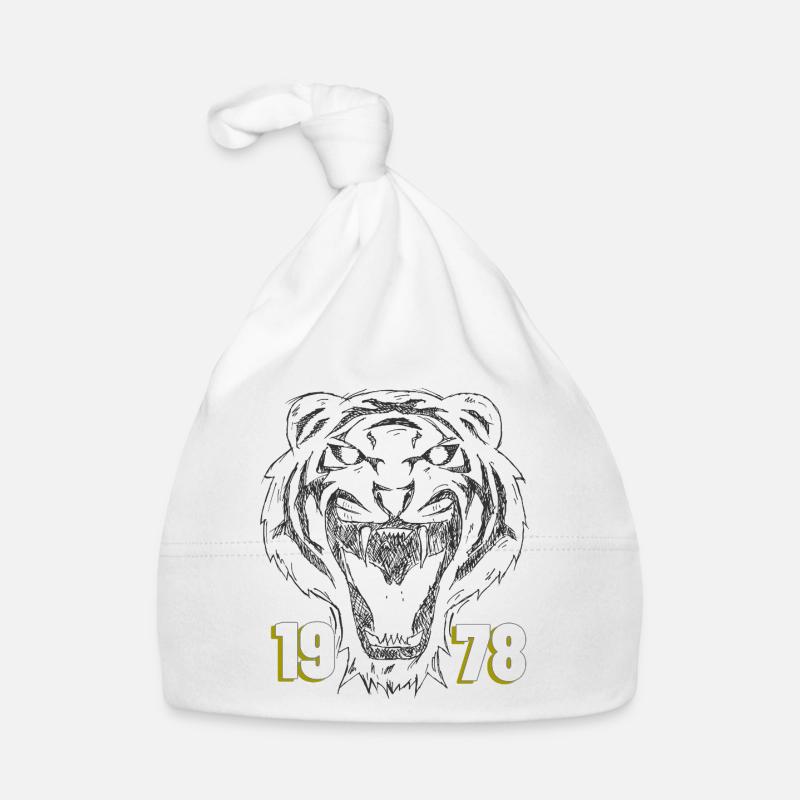 Roaring Tiger 1978 Retro Baby Bio-Mütze