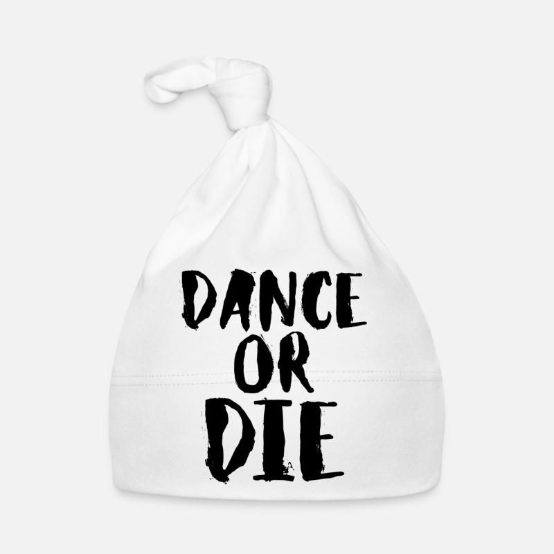 Humor Dance Style Typo Energetic Organic Baby Cap