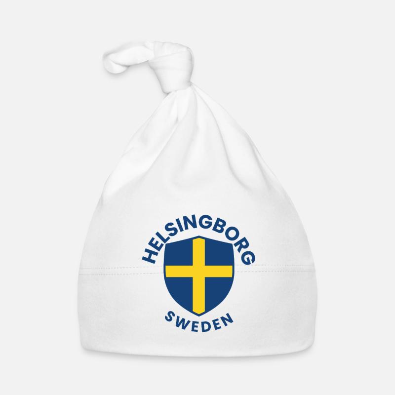 Helsingborgs Schildwappen Baby Bio-Mütze