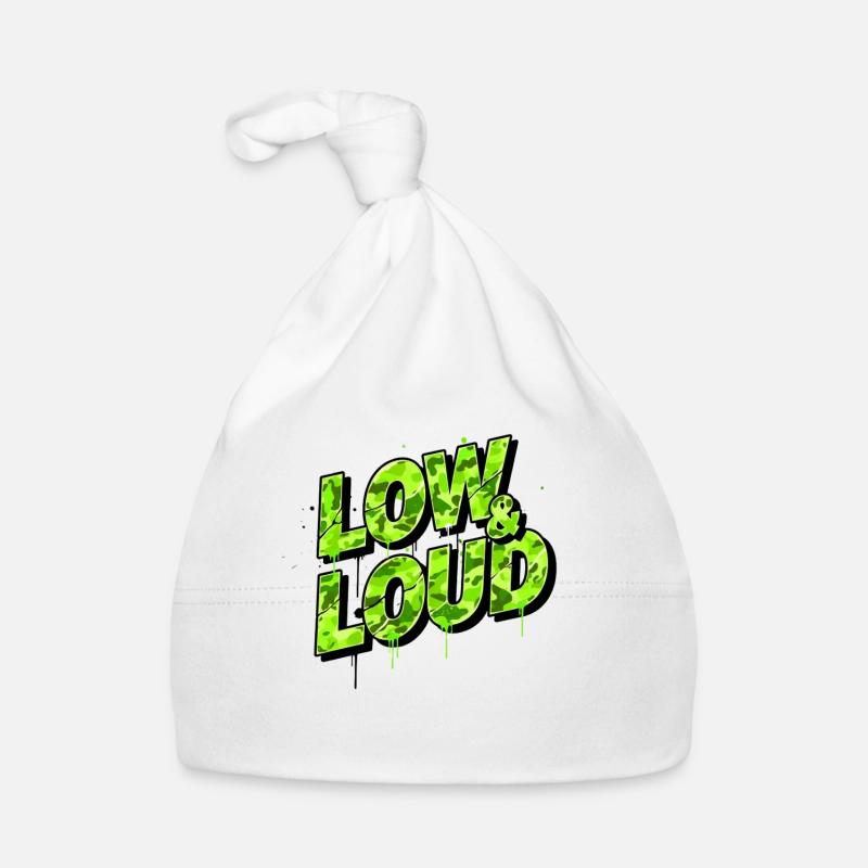 Low & Loud Auto Tuning Szene Design Baby Bio-Mütze