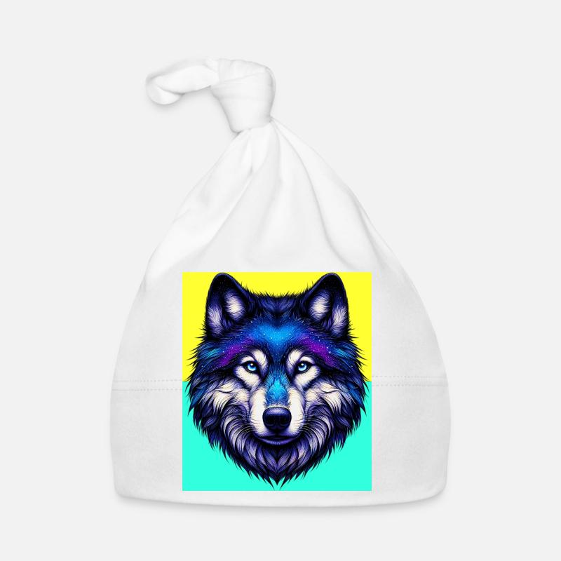 Wolf Baby Bio-Mütze