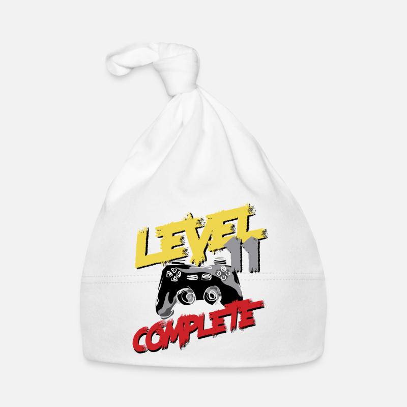 Level Complete Graffiti Controller 11 Year Old bday Organic Baby Cap