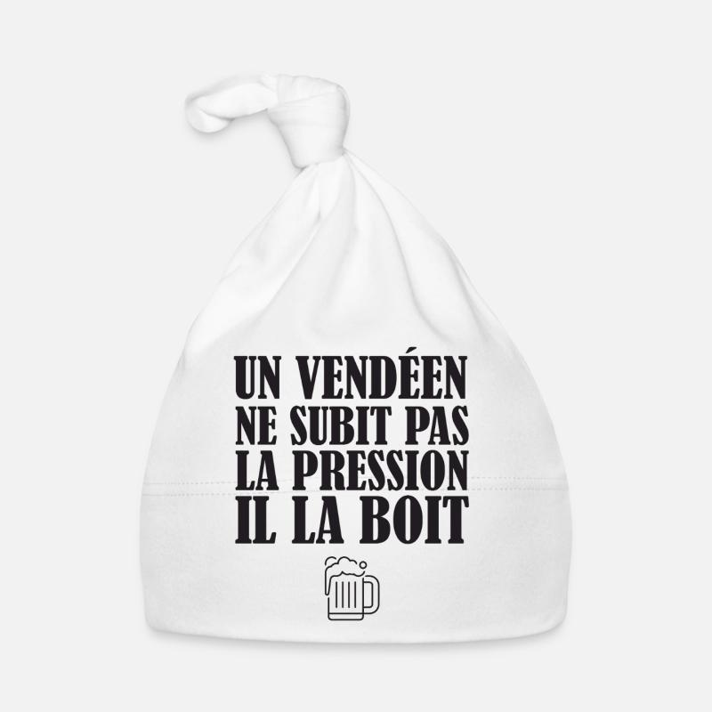 Un Vendeen Ne Subit Pas La Pression Il La Boit ... Bonnet bio Bébé
