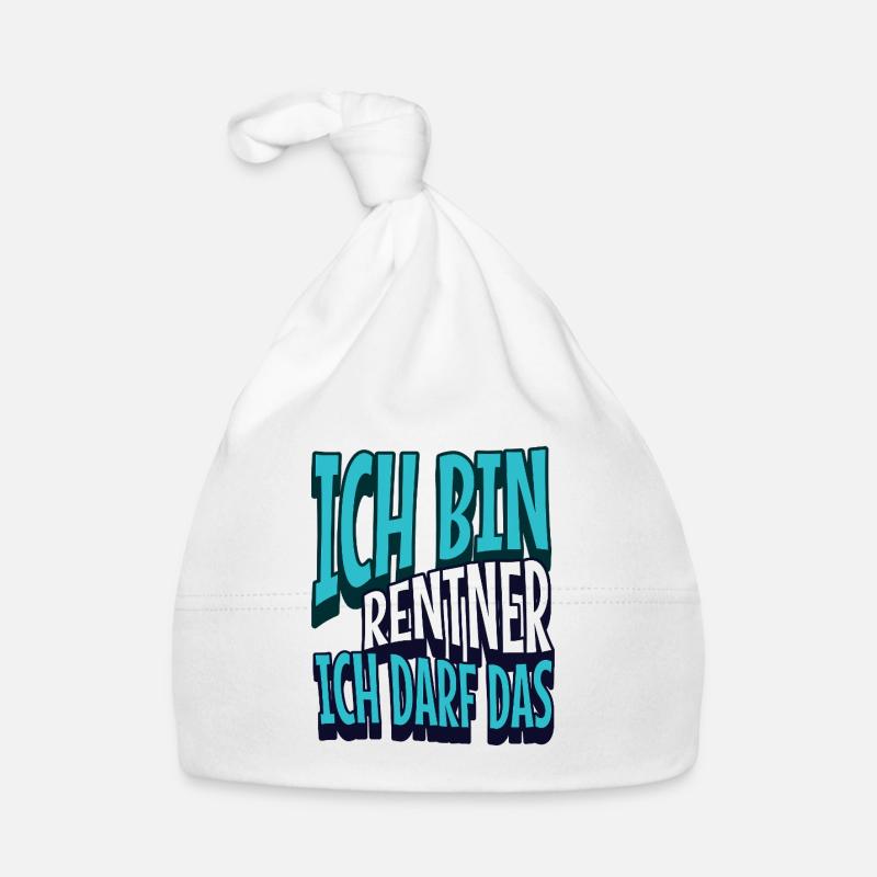 Rentner darf das Baby Bio-Mütze