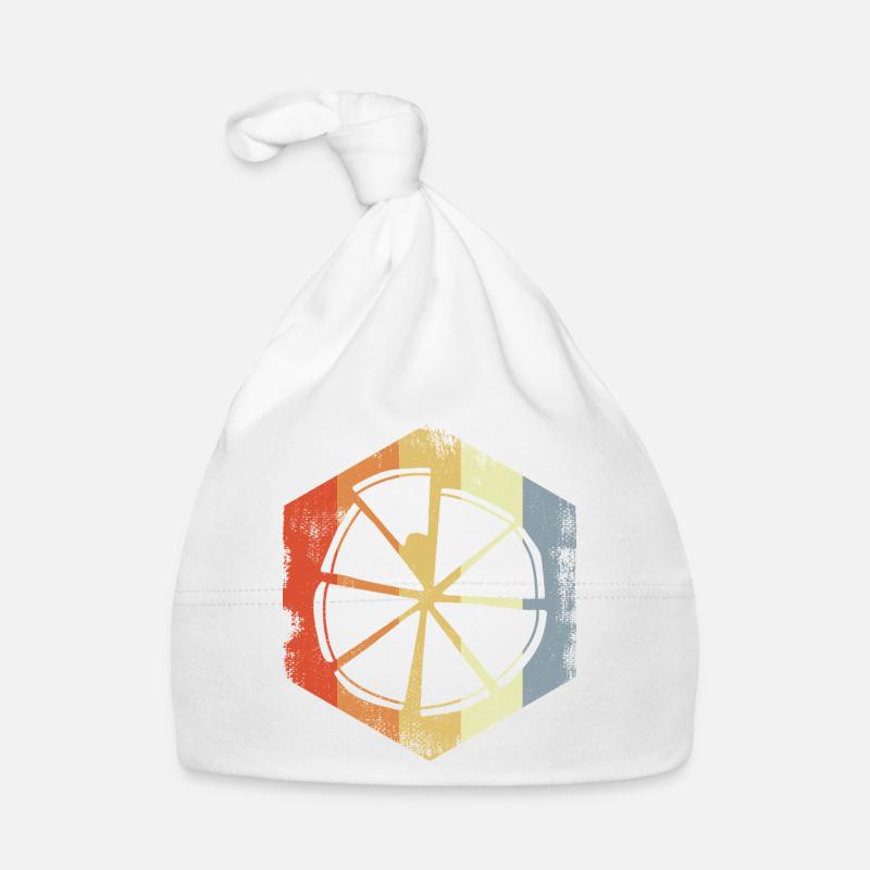 Classic pizza Organic Baby Cap