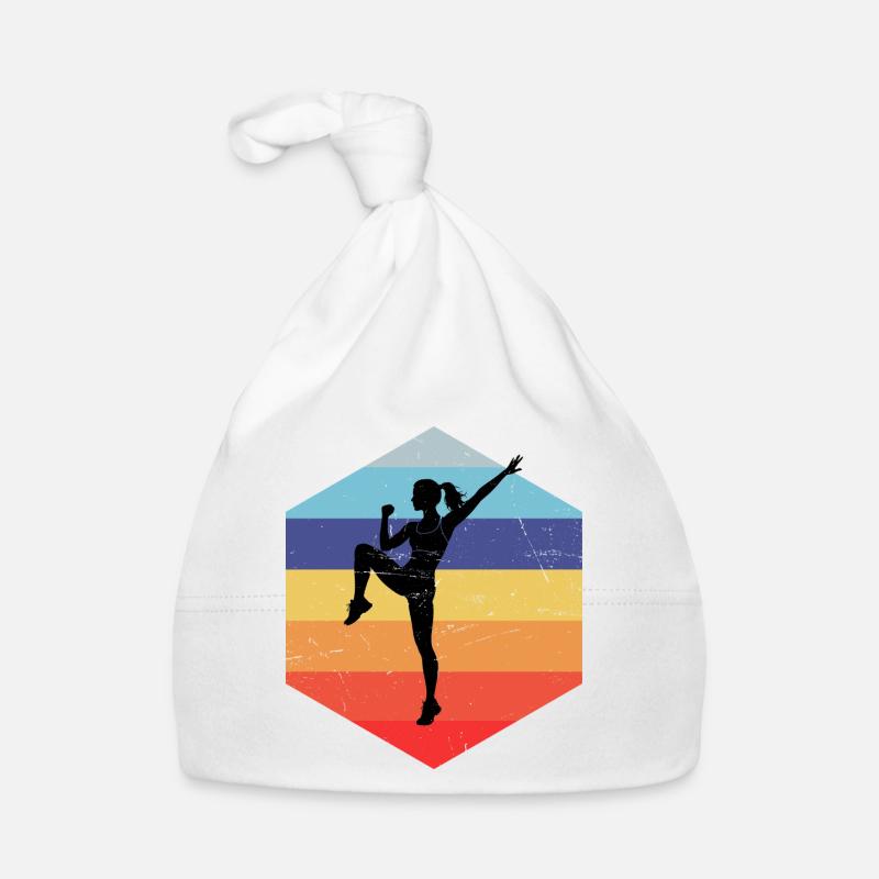 Aerobic Training Gift for Aerobics Trainer Organic Baby Cap