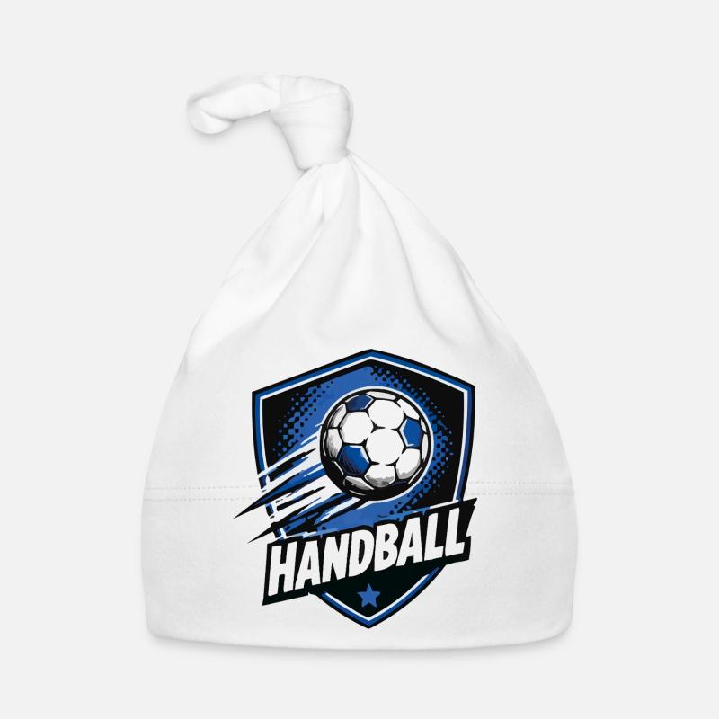 Handball Shield Logo Movement Organic Baby Cap