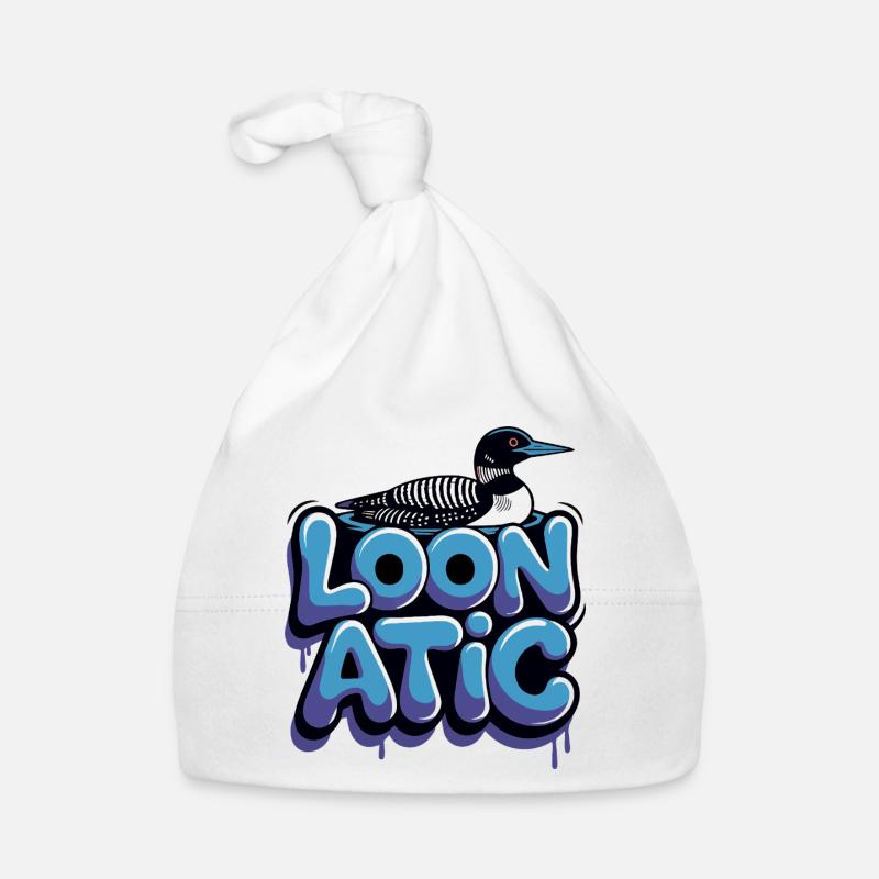 Plongeon Oiseau Aquatique Bonnet bio Bébé