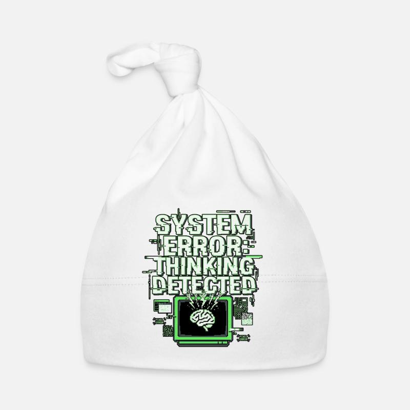 System Error Organic Baby Cap